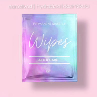 WIPES - hygienické hydratačné obrúsky po tetovaní - 10 ks