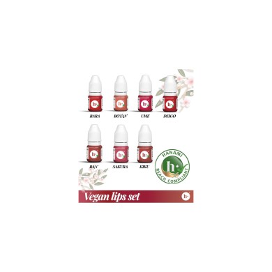 LIPS VEGAN SET HANAMI 7 x 3 ml