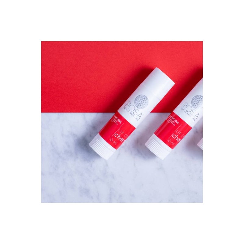 ROSA HERBAL Lip care - balzam na pery CHERRY